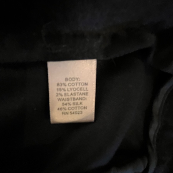 Elegant Black Velvet Pants - Picture 8 of 9